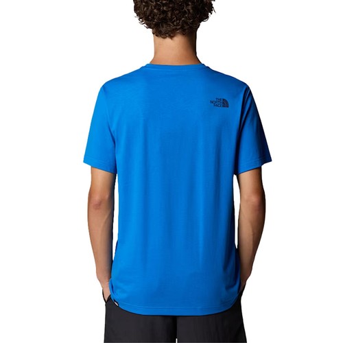 The North Face T-shirt da Uomo Easy Blu Taglia M Cod NF0A8A6CB3N - Foto 2 di 3