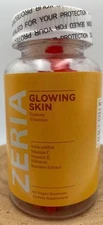 Zeria Glowing Skin Gummies 50 Vegan Gummies Dietary Supplement