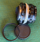 Nikon Nikkor-H.C 28mm f/3.5 Non-AI Lens filter and back cap