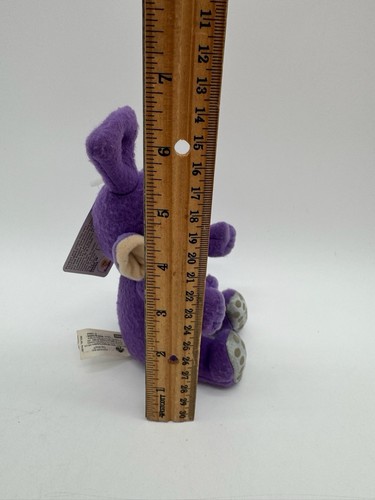 Vintage 1998 Tinky Winky Teletubbies Purple New With Tag 8" Plush Toy NWT - Picture 6 of 8