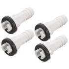  4pcs AC Drain Pipe Adapter: Drain Hose Coupler Air Conditioner Drainage Pipe