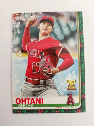 Topps 2019 Holiday Shohei Ohtani All-Star Rookie #HW33 Angels Baseball Card