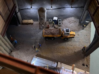 Modelleisenbahn Diorama HO Tiefbau Baustelle Tunnelbau jetzt Süddeutschland