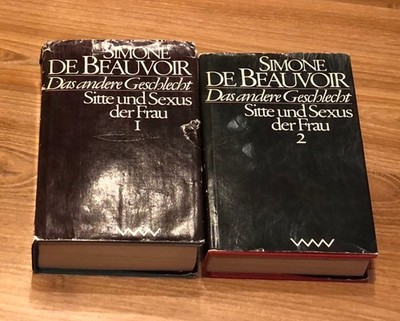 Simone de Beauvoir - Das andere Geschlecht | 2 Bände | Volk und Welt Verlag 1989