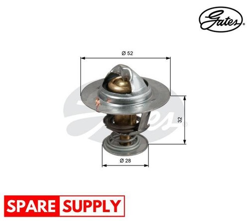 THERMOSTAT, COOLANT FOR FORD GATES TH50292G1 - Picture 1 of 7
