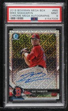 2018 Bowman Mega Box Chrome Mojo Refractor Mike Shawaryn PSA 9 MINT Auto 0h2x