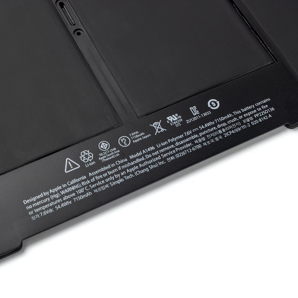 Batería Original A1496 A1405 Para Apple MacBook Air 13''A1369 A1466 2015 2017 Foto 4 de 4