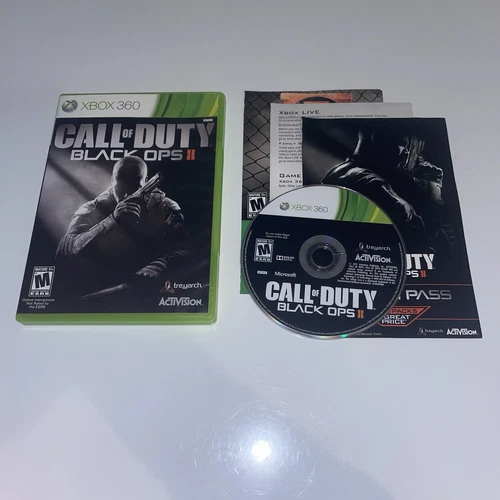 Call of Duty Black Ops II 2 (Microsoft Xbox 360) Complete CIB - Tested & Works