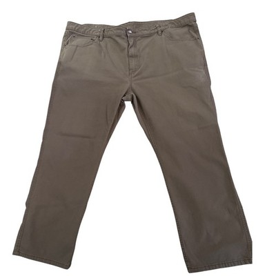 Magellan Outdoors Men's Stain Release Pants Khaki Size 44W x 28L Work Casual