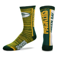 Green Bay Packers Bar Stripe Vert Socks