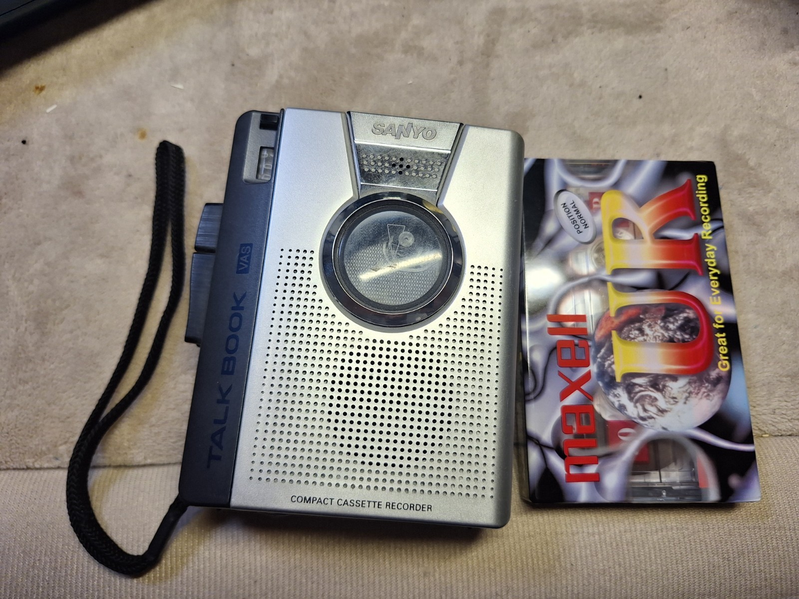Sanyo TRC-1149 Voice Recorder Standard Cassette Dictaphone Dictation Machine