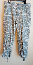 US Military Pants Mens M Reg Wind Resist Green Army Combat Uniform Trouser Camo