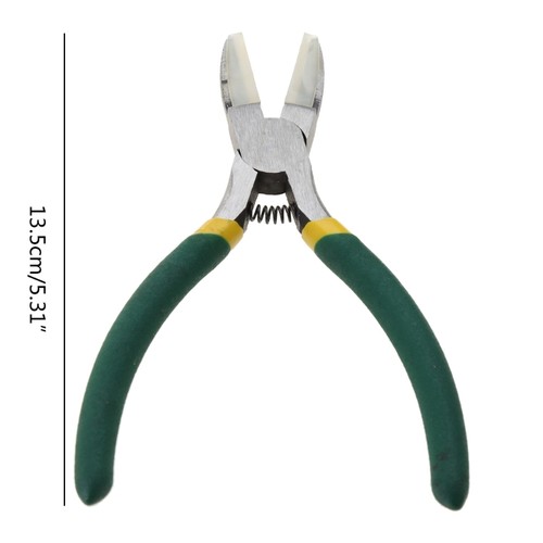 5" Nylon Jaw Chain Nose Pliers Opticians Jewellery Making Craft Tool Top Quality - Picture 8 of 8