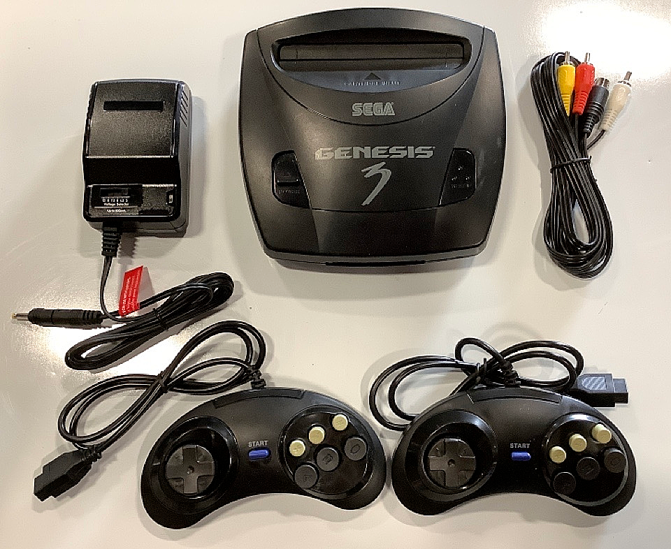 Original SEGA GENESIS 3 Console MK-1461 Video Game System V3 Original SEGA GENESIS 3 Console MK-1461 Video Game System V3
