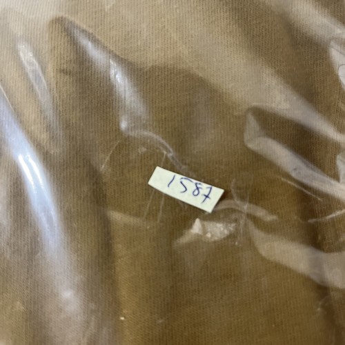 Uniqlo Shirt Womens XS Brown Slit Cotton Oversized Tunic Short Sleeve New Chore - Picture 16 of 16
