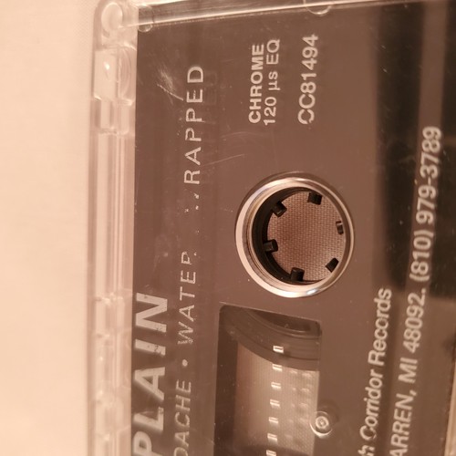 Plain 1994 Couch Corridor Records Detroit Rock Music Band Private Press Cassette - Picture 8 of 24