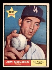 1961 Topps Baseball #298 Jim Golden EX *d5