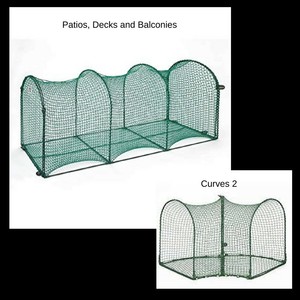 Kittywalk Outdoor Cat Enclosure System For Decks Patios Balconies