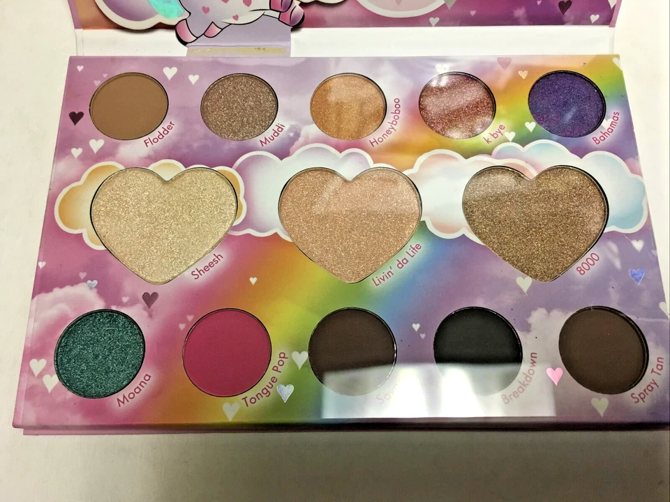 bh Cosmetics Marvycorn 13 color Shadow & Highlighter Palette NIB - Image 2 of 4