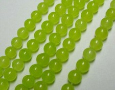 Fine Natural 4mm Green Peridot Gemstone Round Loose Beads 15 Inch Strand