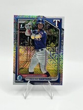 2024 Bowman Chrome Paulino Santana Mojo Mega Refractor 1st Bowman BCP-245