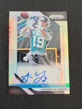 2018 Panini Prizm Silver Prizm Auto Allen Lazard Rookie Auto Jaguars #RA-AL