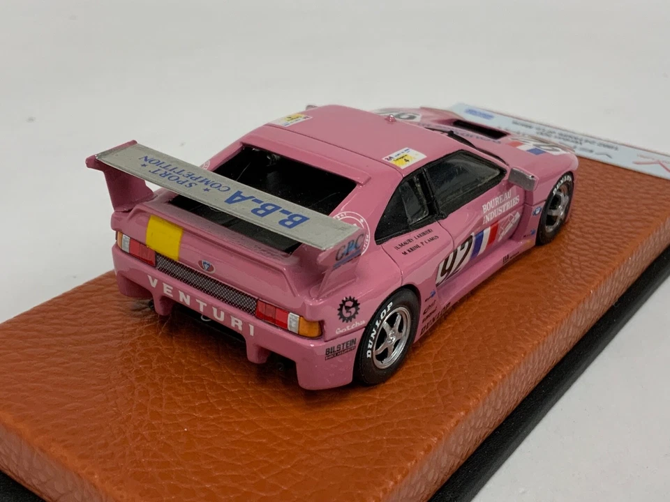 1/43 Provenza Moulage Venturi 500 de 1992 24 Horas Le Mans Base de cuero TR337 Foto 4 de 4