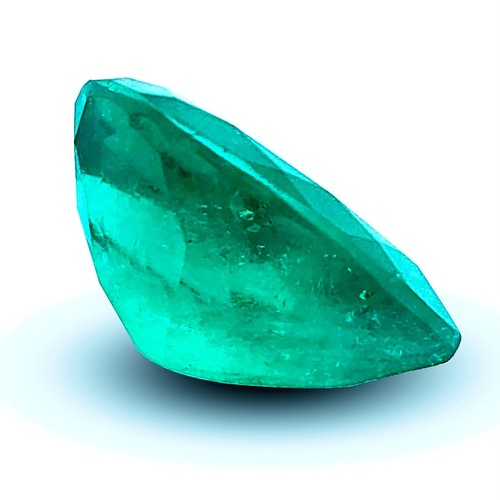 Colombian Emerald Gemstone Natural GIA Certified Emerald Pear Shaped 1.37 carats - Picture 5 of 5