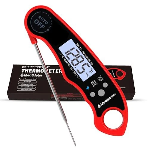 Digital Meat Thermometer for Grill/Cooking Fast Instant Read Waterproof