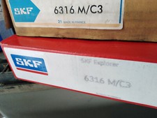 SKF Rillenkugellager 6316M/C3 Ball Bearing Radialkugellager Kugellager 6316 M/C3