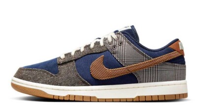 Nike Dunk Low PRM Midnight Navy Baroque Brown FQ8746-410 Men