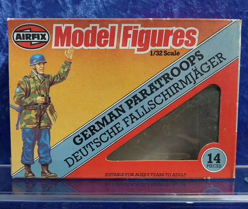 AIRFIX 1981 Model Figures 1/32 German Paratroopers Lot of 14 Figures 51567 - Picture 10 of 11