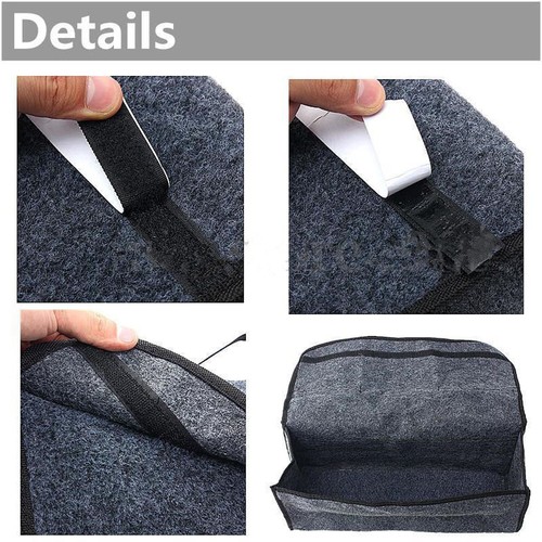 Collapsible Car Boot Organizer Tidy Storage Box Car Trunk Cargo Bag Accessories - Picture 7 of 12