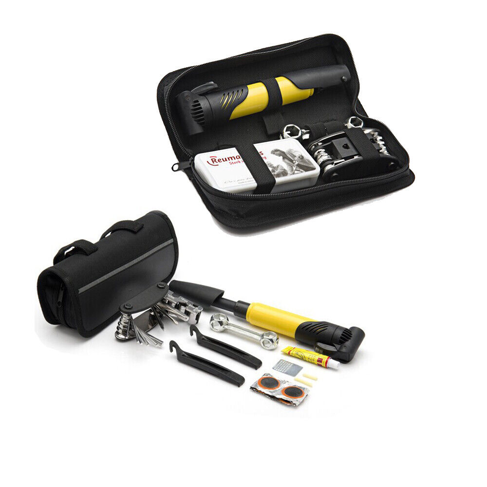 Portable Bicycle Pump Tire Repair Multi Functional Tools Set Kit With Storage Bag Buy Online At Best Prices In Pakistan Daraz Pk