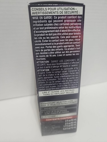 Schwarzkopf Keratin Color Permanent Hair Color 3.11 Deep Dark Blue Anti Breakage - Picture 6 of 6