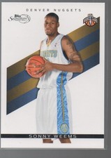 SONNY WEEMS 2008-09 TOPPS SIGNATURE #TS-SW ROOKIE   /2325