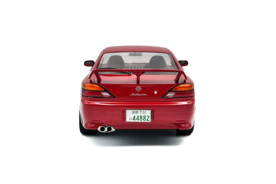 NISSAN SILVIA S15 Spec R Aero Flame Red 1999 Solido Die Cast 1/18 S1812202 - Immagine 4 di 4