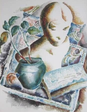 WILLIAM SAMUEL (S.) SCHWARTZ (1896-1977) SURREALISM PAINTING