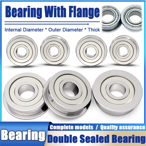 Metal Shielded Flange Ball Bearings 6900 6901 6902 6903 6904 6905 6906 6907 6908 - Picture 1 of 33