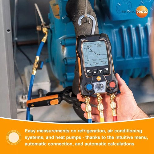 Sondas de temperatura con abrazadera inalámbrica colector digital inteligente Testo 550s 0564 5502 01 - Imagen 16 de 20
