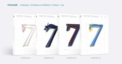BTS MAP OF THE SOUL : 7 Album Random Ver CD - Picture 2 of 8