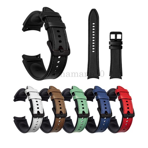PU Leather Wrist Band Strap For Samsung Galaxy Watch 4 / Watch 4 Calssic - Picture 8 of 54