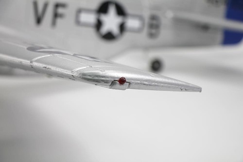 Dynam P 51 Mustang Fred Glover EPO 1200mm rot PNP V2.1 Warbird WWII Brushless - Bild 6 von 19