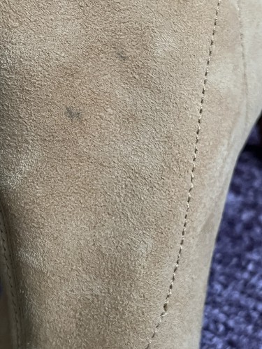 TARYN ROSE Helene Stretch Suede Open Toe Ankle Bootie Size 6B - Picture 15 of 20