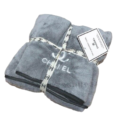 【新品未使用】CHANEL タオルセット　グレー CHANEL♡新品 タオルセット グレー