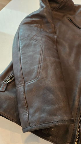 DUCATI Dainese Downtown Leather Motorcycle Jacket | Size 54 - Picture 3 of 9