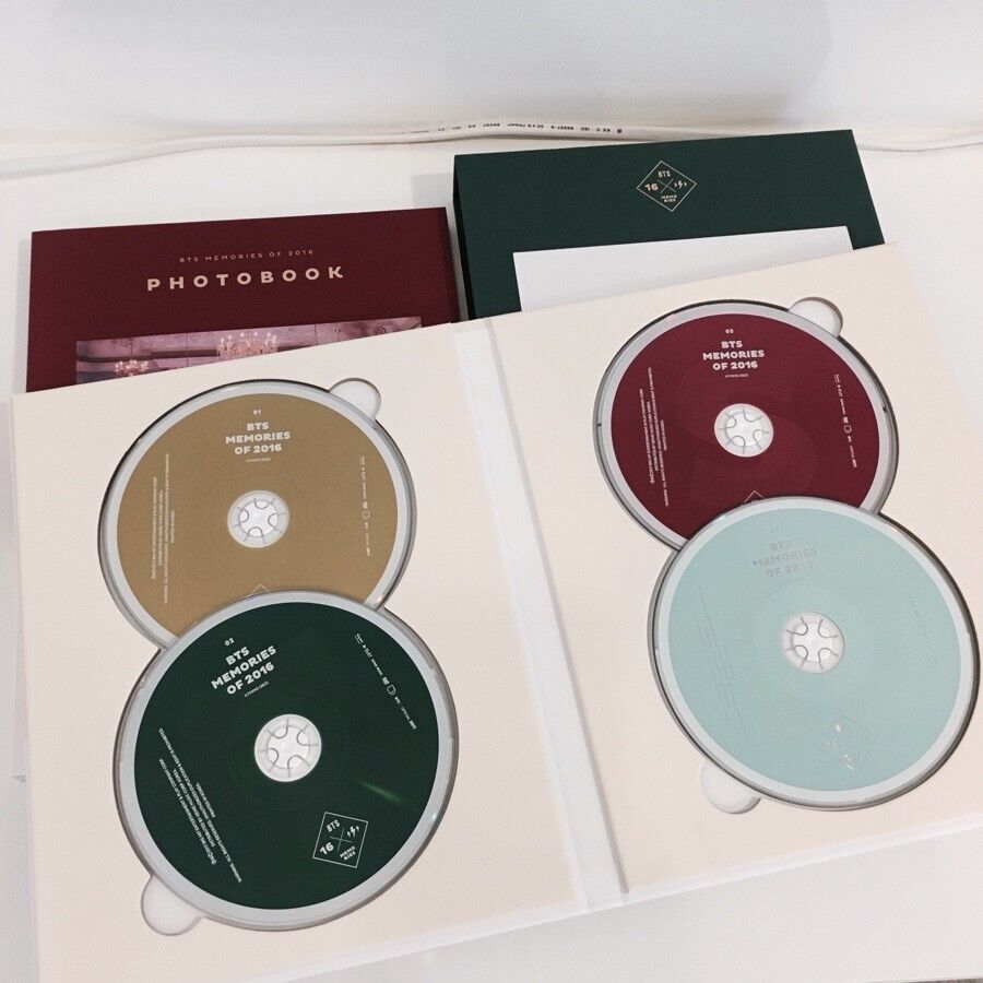 BTS BANGTAN BOYS Memories of 2016 Official DVD Photobook Set BTS BANGTAN BOYS Memories of 2016 Official DVD Photobook Set