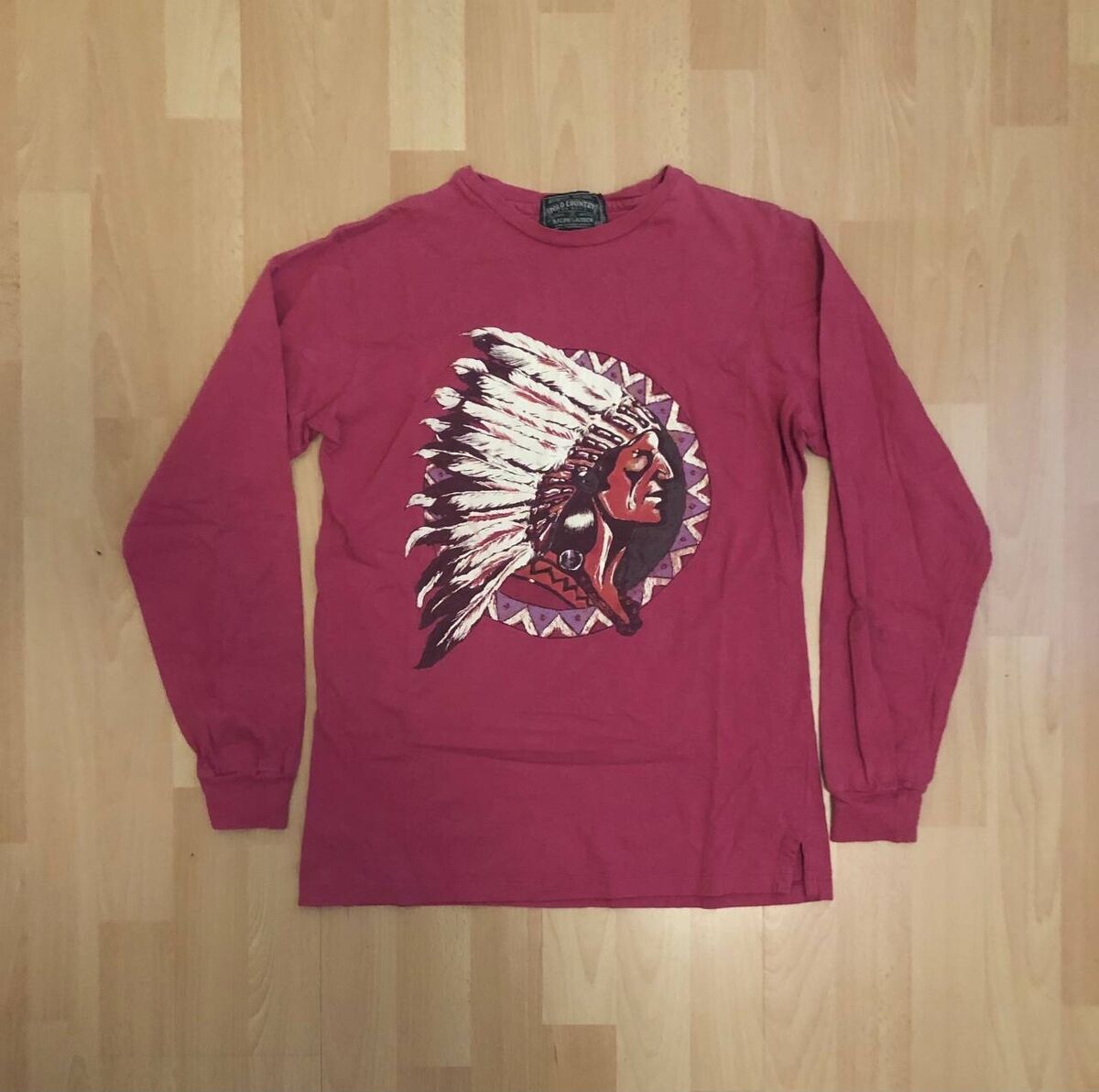 Vintage Ralph Lauren Polo Country Indianhead Navajo Sweater Vintage Ralph Lauren Polo Country Indianhead Navajo Sweater