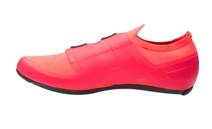 Zapato de ciclismo PEARL IZUMI Pro Road V5 para hombre rojo atómico suela de fibra de carbono UE 40 Foto 3 de 4