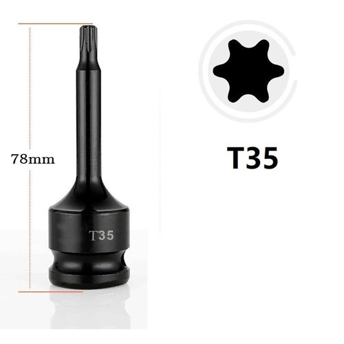 Adaptateur de prise de qualité supérieure pour tournevis Hex Torx bit percussi - Bild 18 von 75